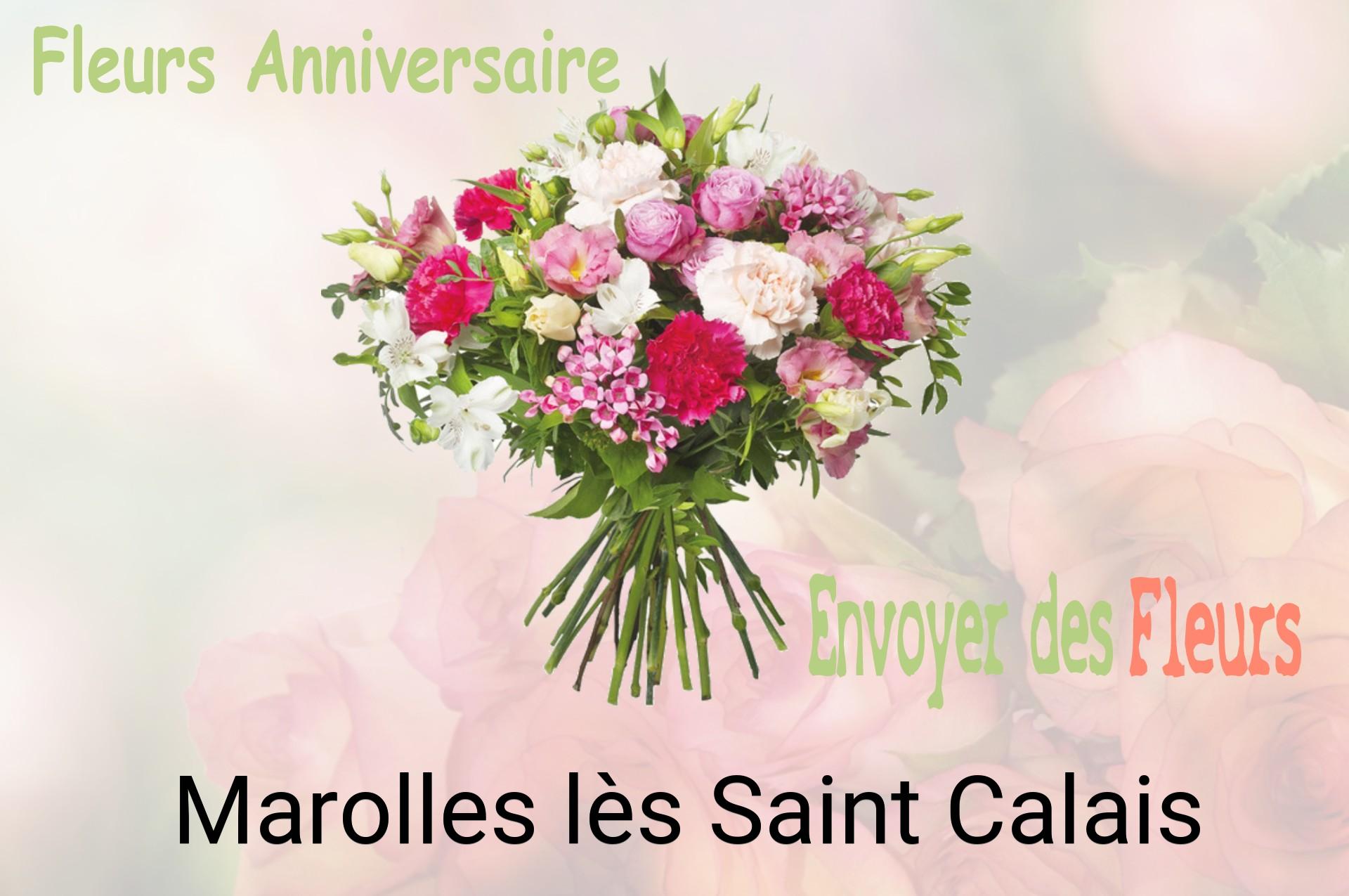 Bouquet de fleurs d’anniversaire livré à Marolles-lès-Saint-Calais