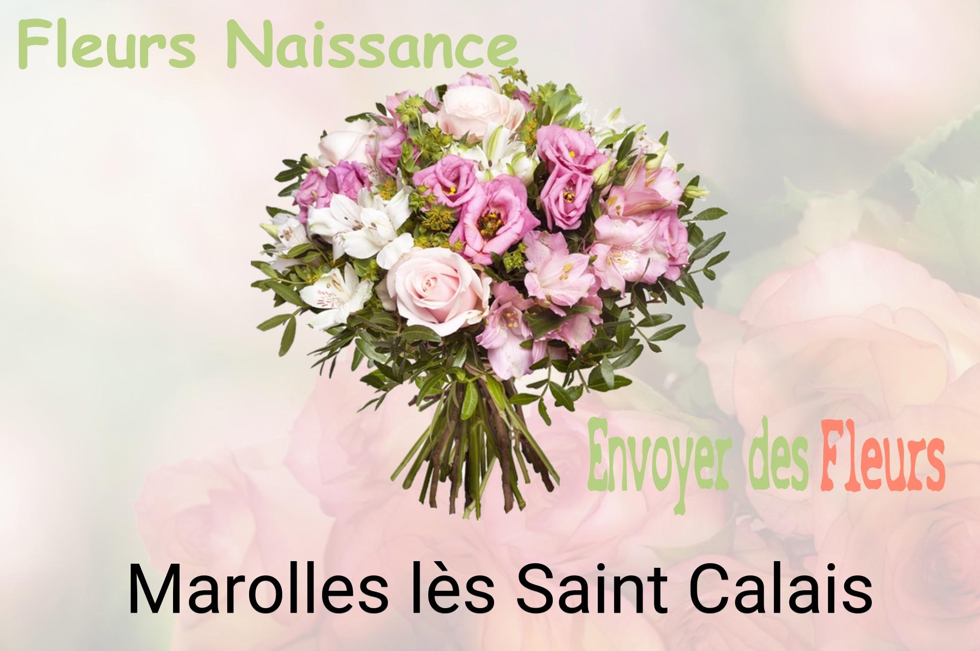 Bouquet de fleurs de naissance livré à Marolles-lès-Saint-Calais